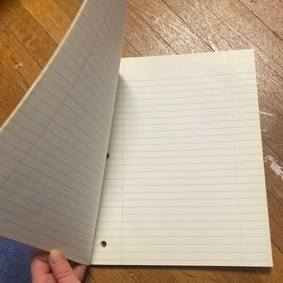 Vintage 90s jean looking front notebook - Picture 3 of 3